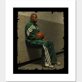 Ray Allen in Locker Room Boston Celtics Posters and Art